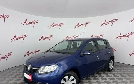 Renault Sandero II рестайлинг, 2016 год, 925 000 рублей, 1 фотография