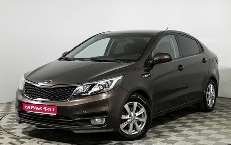 KIA Rio III рестайлинг, 2015 год, 899 585 рублей, 1 фотография