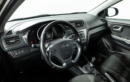 KIA Rio III рестайлинг, 2015 год, 899 585 рублей, 11 фотография