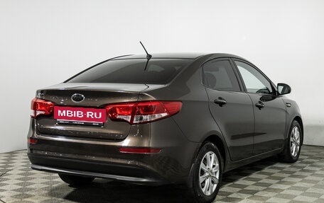 KIA Rio III рестайлинг, 2015 год, 899 585 рублей, 5 фотография