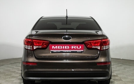 KIA Rio III рестайлинг, 2015 год, 899 585 рублей, 6 фотография