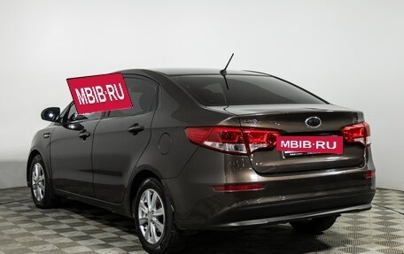 KIA Rio III рестайлинг, 2015 год, 899 585 рублей, 7 фотография