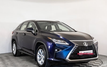 Lexus RX IV рестайлинг, 2017 год, 3 199 000 рублей, 3 фотография