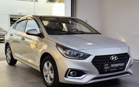 Hyundai Solaris II рестайлинг, 2018 год, 1 090 000 рублей, 3 фотография