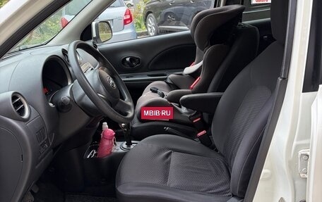 Nissan Micra IV рестайлинг, 2013 год, 990 000 рублей, 11 фотография