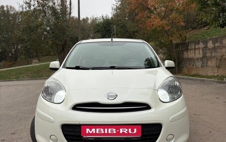 Nissan Micra IV рестайлинг, 2013 год, 990 000 рублей, 3 фотография