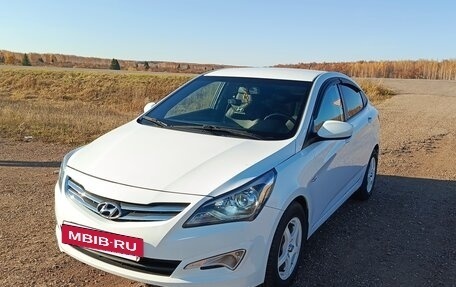 Hyundai Solaris II рестайлинг, 2014 год, 880 000 рублей, 5 фотография
