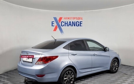 Hyundai Solaris II рестайлинг, 2011 год, 579 000 рублей, 4 фотография