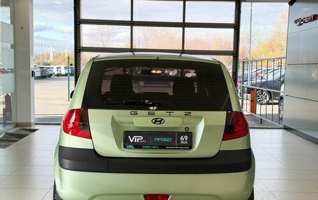 Hyundai Getz I рестайлинг, 2006 год, 497 000 рублей, 5 фотография