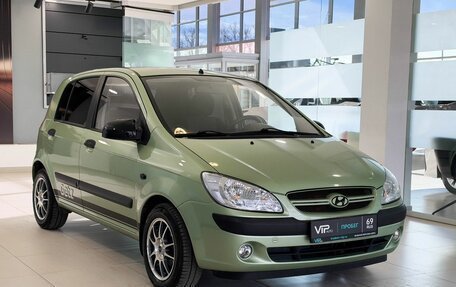 Hyundai Getz I рестайлинг, 2006 год, 497 000 рублей, 3 фотография