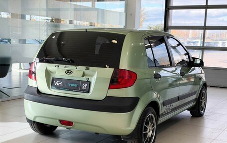 Hyundai Getz I рестайлинг, 2006 год, 497 000 рублей, 6 фотография