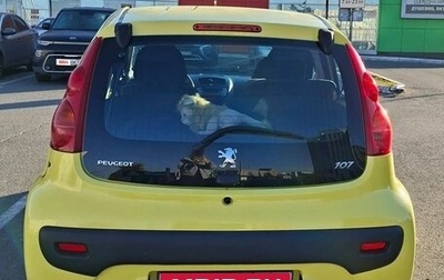 Peugeot 107 I рестайлинг, 2010 год, 380 000 рублей, 1 фотография