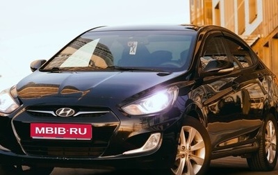 Hyundai Solaris II рестайлинг, 2012 год, 820 000 рублей, 1 фотография
