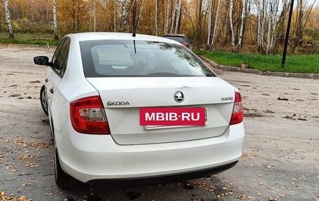 Skoda Rapid I, 2014 год, 540 000 рублей, 10 фотография