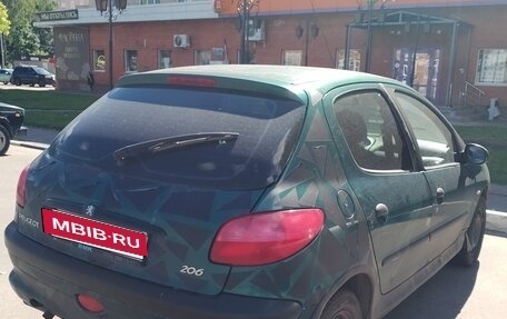 Peugeot 206, 1999 год, 100 000 рублей, 2 фотография