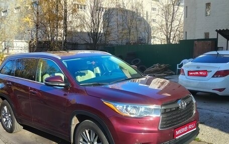 Toyota Highlander III, 2014 год, 3 500 000 рублей, 1 фотография