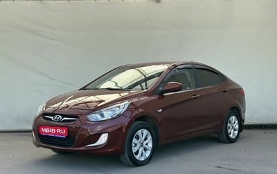 Hyundai Solaris II рестайлинг, 2011 год, 640 000 рублей, 1 фотография