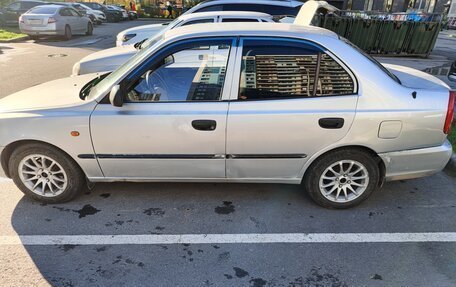 Hyundai Accent II, 2004 год, 190 000 рублей, 21 фотография