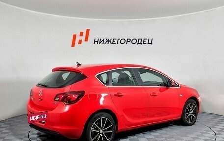 Opel Astra J, 2012 год, 688 000 рублей, 5 фотография