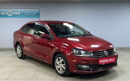 Volkswagen Polo VI (EU Market), 2017 год, 1 150 000 рублей, 3 фотография