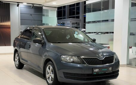 Skoda Rapid I, 2016 год, 1 245 000 рублей, 3 фотография