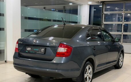 Skoda Rapid I, 2016 год, 1 245 000 рублей, 6 фотография