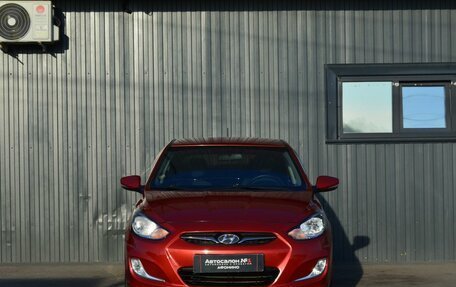Hyundai Solaris II рестайлинг, 2012 год, 869 999 рублей, 2 фотография