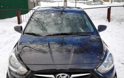 Hyundai Solaris II рестайлинг, 2012 год, 460 000 рублей, 1 фотография
