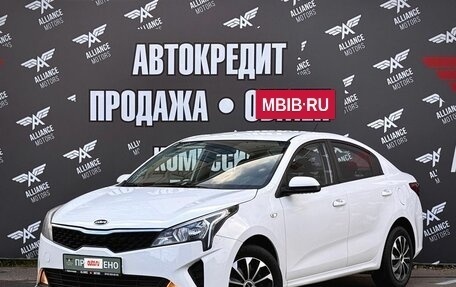 KIA Rio IV, 2021 год, 1 130 000 рублей, 3 фотография