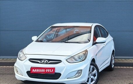 Hyundai Solaris II рестайлинг, 2011 год, 799 000 рублей, 1 фотография