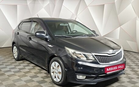 KIA Rio III рестайлинг, 2016 год, 599 000 рублей, 3 фотография