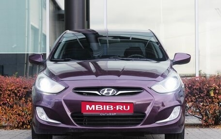 Hyundai Solaris II рестайлинг, 2012 год, 780 000 рублей, 3 фотография