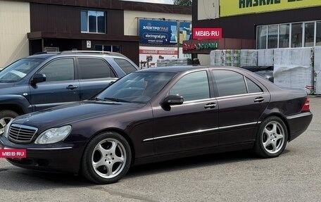 Mercedes-Benz S-Класс, 2000 год, 1 100 000 рублей, 2 фотография