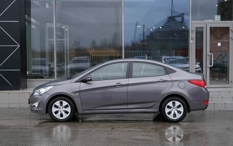 Hyundai Solaris II рестайлинг, 2014 год, 1 150 000 рублей, 8 фотография