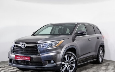 Toyota Highlander III, 2014 год, 2 699 000 рублей, 1 фотография