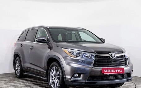 Toyota Highlander III, 2014 год, 2 699 000 рублей, 3 фотография