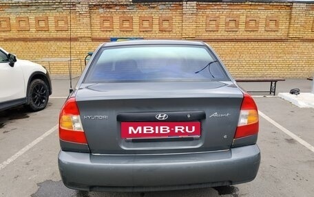 Hyundai Accent II, 2003 год, 190 000 рублей, 2 фотография