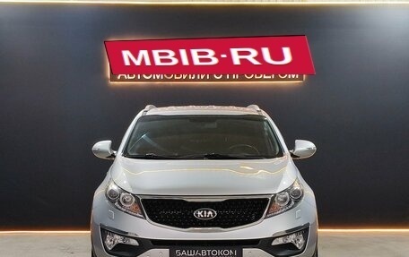 KIA Sportage III, 2014 год, 1 359 000 рублей, 2 фотография