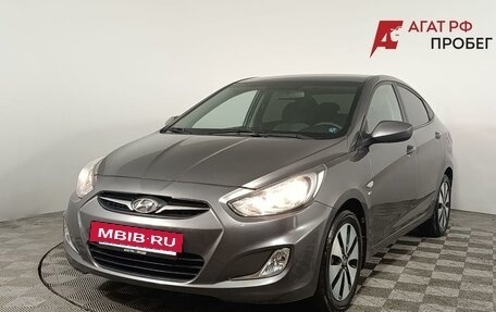 Hyundai Solaris II рестайлинг, 2011 год, 890 000 рублей, 3 фотография