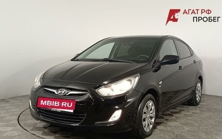 Hyundai Solaris II рестайлинг, 2012 год, 830 000 рублей, 3 фотография