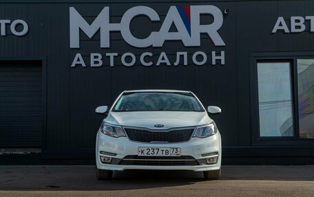 KIA Rio III рестайлинг, 2015 год, 955 000 рублей, 5 фотография