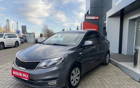 KIA Rio III рестайлинг, 2015 год, 842 290 рублей, 3 фотография