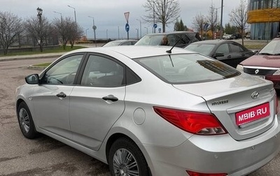 Hyundai Solaris II рестайлинг, 2014 год, 915 000 рублей, 1 фотография
