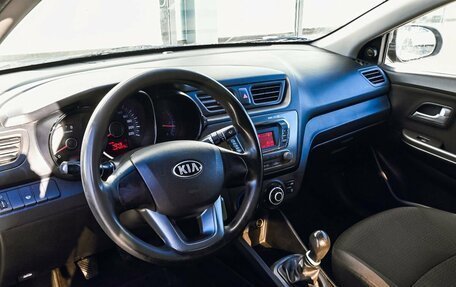 KIA Rio III рестайлинг, 2013 год, 709 000 рублей, 13 фотография