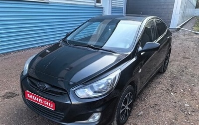 Hyundai Solaris II рестайлинг, 2011 год, 630 000 рублей, 1 фотография