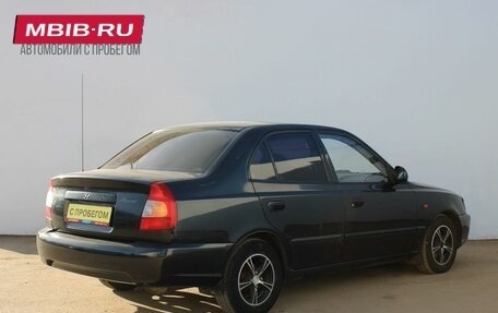 Hyundai Accent II, 2007 год, 309 000 рублей, 5 фотография
