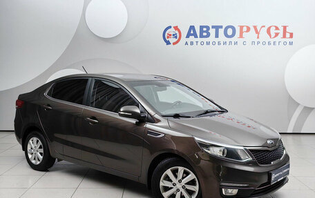 KIA Rio III рестайлинг, 2015 год, 898 000 рублей, 1 фотография