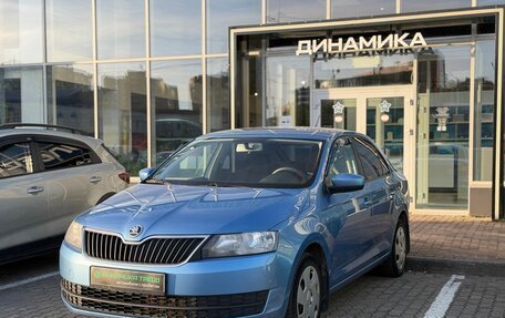 Skoda Rapid I, 2015 год, 943 000 рублей, 1 фотография