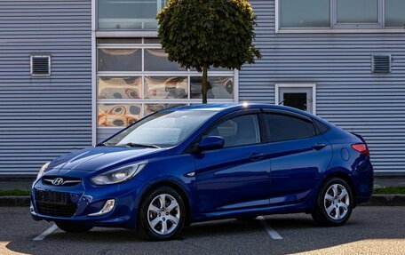 Hyundai Solaris II рестайлинг, 2012 год, 795 000 рублей, 1 фотография