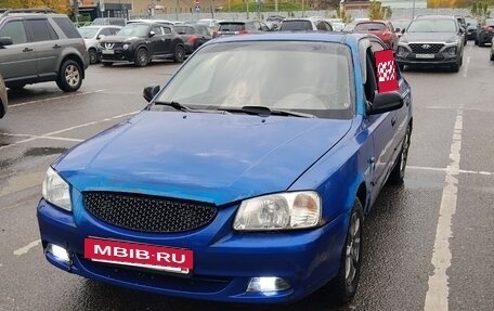 Hyundai Accent II, 2001 год, 100 000 рублей, 2 фотография